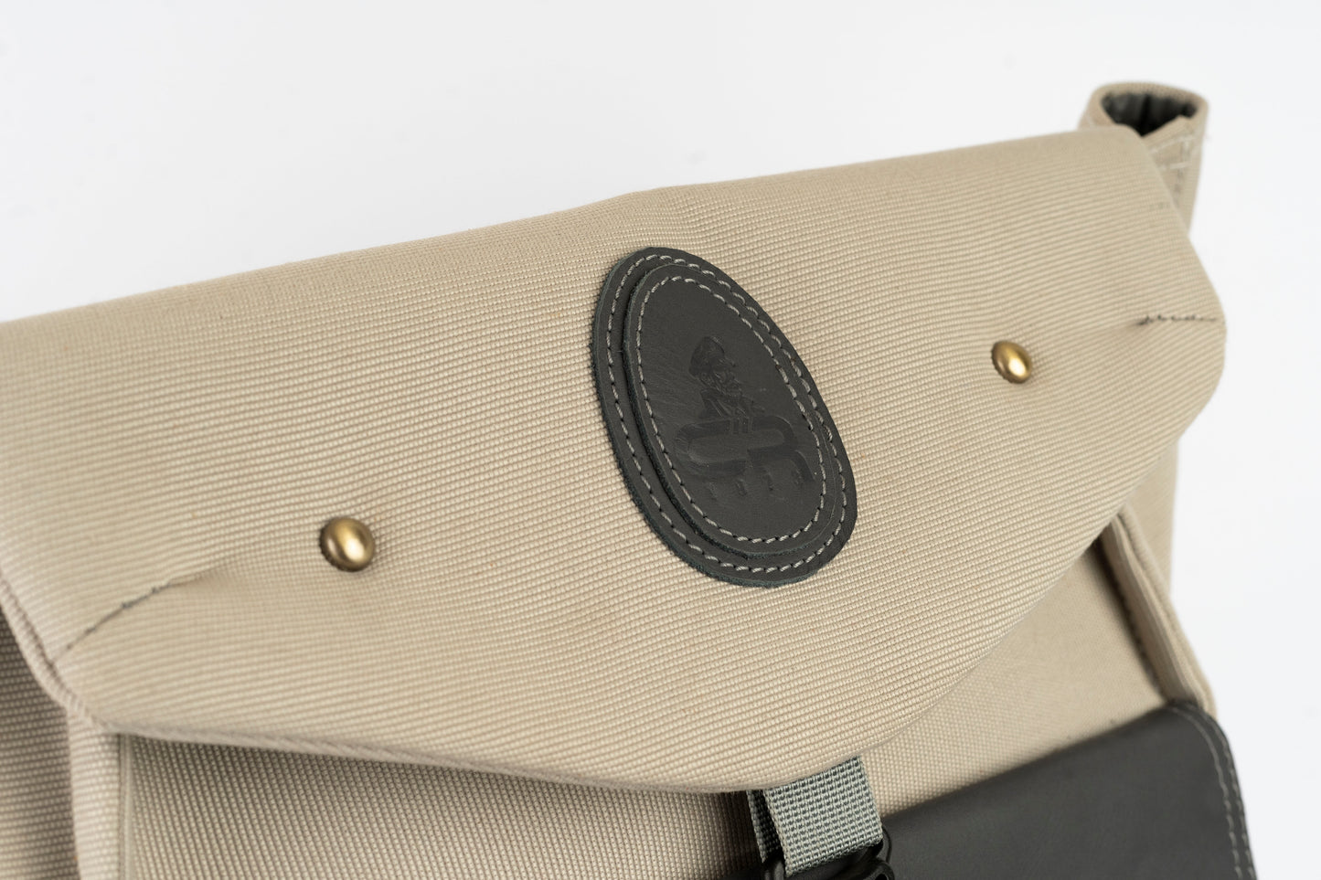 Captain Rabeh Waxed Canvas Travel Backpack - Biege